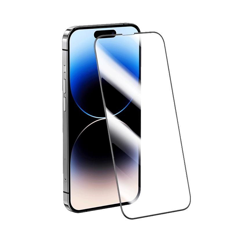 马拉松适用苹果14钢化膜iPhone13Pro全屏蓝光膜全覆盖防摔14ProMax手机高清膜12防指纹XS贴膜11新款P