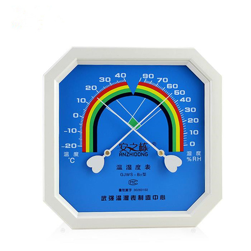 过检测温湿度表 GJWS-B2检合格证书指针温湿计工业药店库房医院