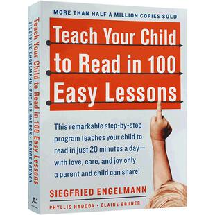 英文原版 Teach Your Child to Read in 100 Easy Lessons 英语阅读教学书 轻松100课教会孩子阅读英文