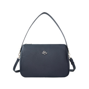 SaladMedium Corner 肩袋真皮腋下包单肩包女枕形高级感软皮包包