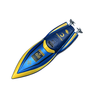 迷你型遥控小快艇防水上橡皮艇充电动男孩游轮潜水艇儿童玩具船