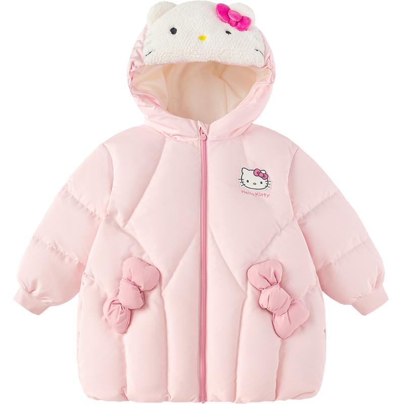 巴拉巴拉羽绒服女童外套三丽鸥萌