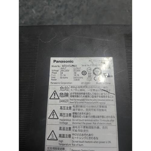 议价A5伺服驱动器MFDHTA390E 主回路包好 没有风扇