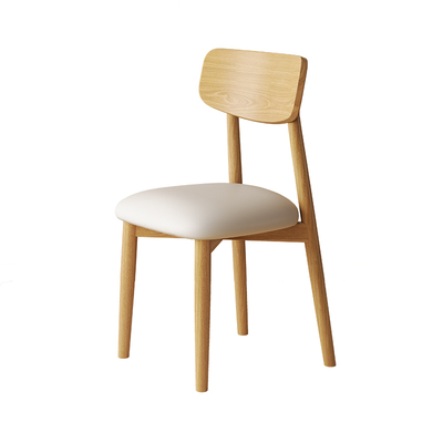 理想实木餐椅靠背椅书桌椅