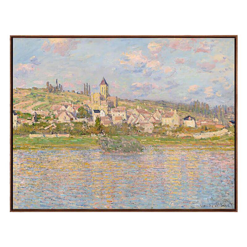 莫奈韦特伊风景版画客厅装饰画