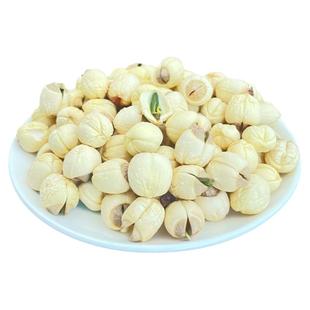送百合广昌莲子干货白莲肉江西特产手工新鲜无硫带心有芯去芯归心