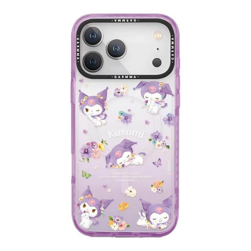 永橙GARMMA手机壳三丽鸥联名iPhone18pro磁吸手机壳透明高级感苹果18promax全包防摔保护套17proMax手机套女