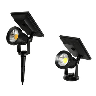 太阳能射灯户外超亮防水插地草坪家用室外景观庭院花园照树氛围灯