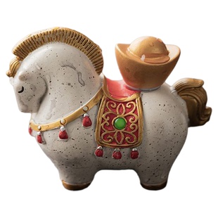 JOJO'S L. PD.Preface.变色马上有钱茶宠摆件中式招财唐马 | 序到