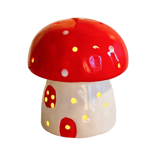 生日礼物送女生蘑菇小夜灯可爱儿童卧室氛围灯床头灯宿舍桌面摆件