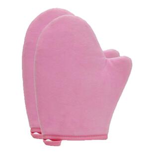 抹油手套快速擦身体乳工具美黑涂油涂防晒霜精油神器植绒按摩防湿