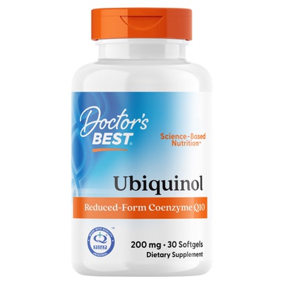 Doctor's Best多特倍斯进口还原型辅酶cq10胶囊 200mg*30粒*3瓶