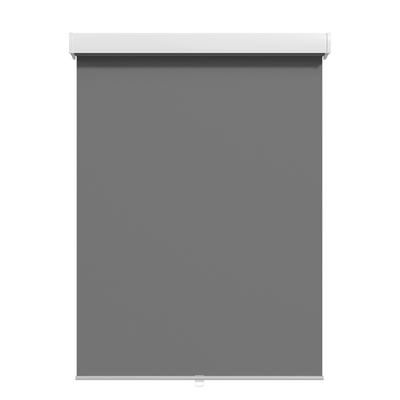 无绳推拉窗帘卷帘打孔遮挡帘