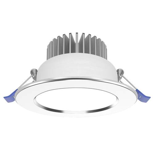 筒灯嵌入式75mm家用led射灯天花灯三色客厅吊顶桶灯孔灯洞灯铜灯