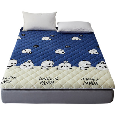 冬季加厚羊羔绒床垫毛茸茸保暖