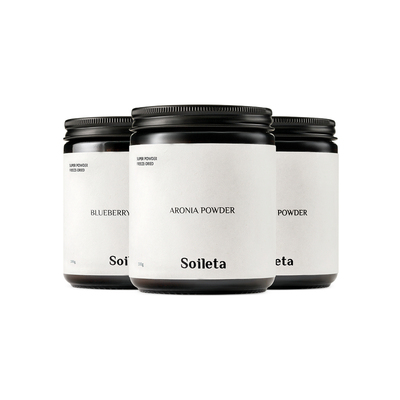 Soileta超级莓果粉组合含花青素
