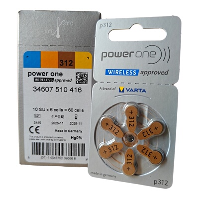 德国powerone电池p312