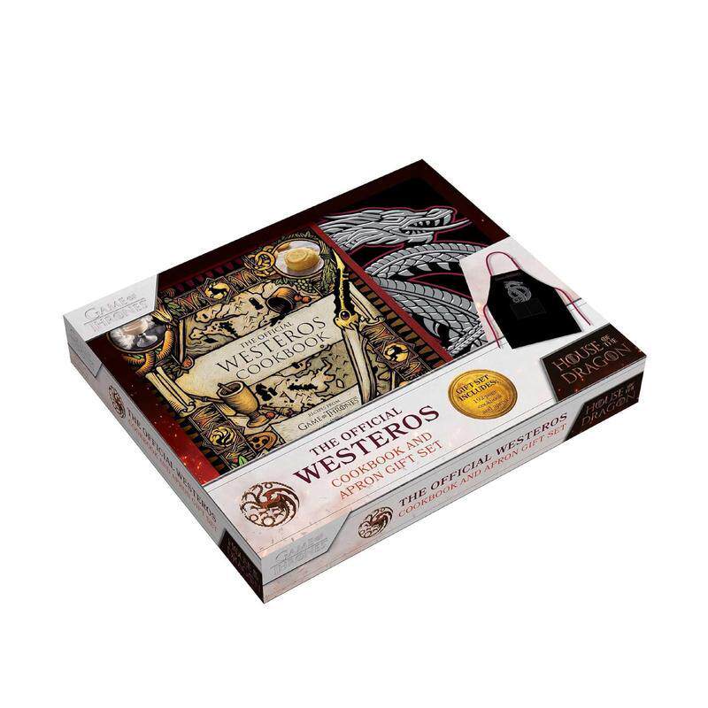 【现货】权力的游戏维斯特洛官方食谱 赠围裙 The Official Westeros Cookbook and Apron Gift Set 冰与火之歌 英文生活