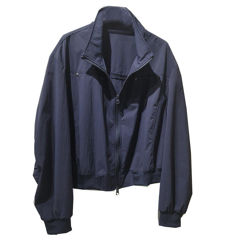 立领短外套女防晒棒球服休闲夹克
