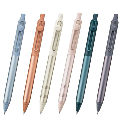 日本uniball三菱ZENTO按动中性笔限定0.5半金属按压水笔UBN-ZFL