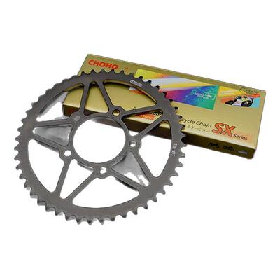 征和旗舰店适用摩托车钱江赛600RS  800 油封链改装链轮牙盘套装