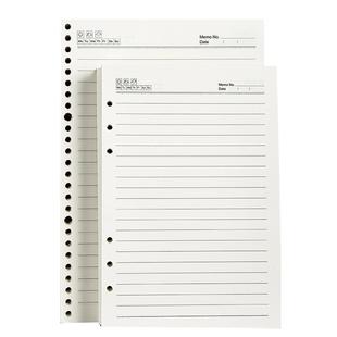 活页纸替芯a5b5笔记本活页本内芯6孔9孔20孔26孔可拆螺旋线圈本替换芯学生横线办公会议记事本子六孔九孔内页