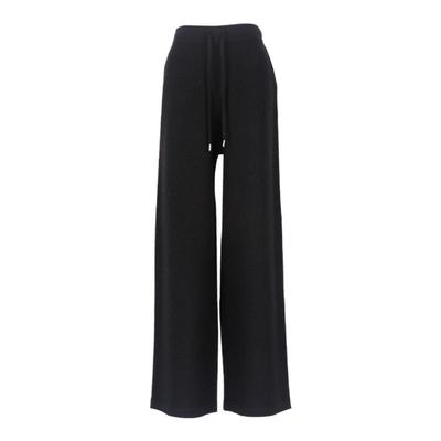 JNINA松紧抽绳阔腿裤女垂感休闲