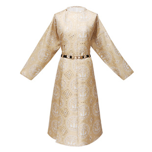 花朝记汉服原创 白兔行 千里共婵娟系列唐制织金复原圆领袍双色