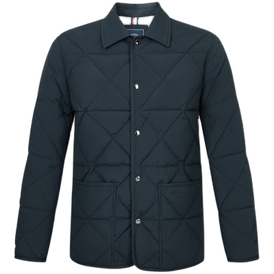 德鲨冬新款翻领羽绒服男短款外套