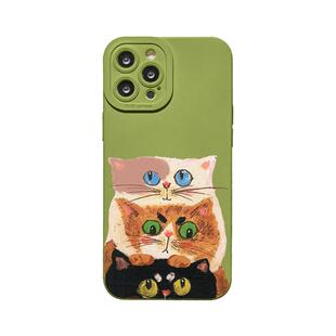 benefit古灵精怪可爱叠叠猫17pro16适用于iphone15promax苹果15PRO手机壳13新款14套12小众11全包xs硅胶xr防