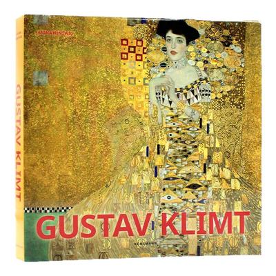 现货包邮 艺术家专著 Gustav Klimt 古斯塔夫·克里姆特 象征主义艺术大师 艺术入门画册 英文原版 进口原版 多语种 精装