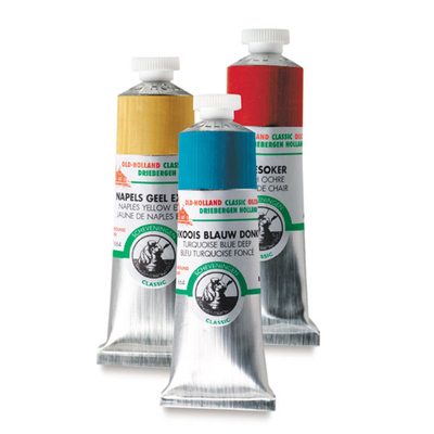 进口油画颜料老荷兰手工大师级