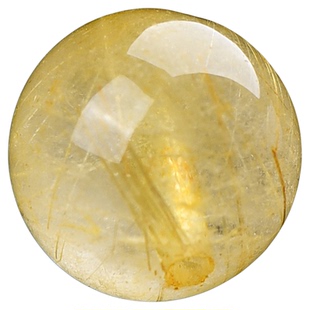 天然5A奶油体金发晶散珠子diy水晶饰品配件材料串珠圆珠单珠单颗