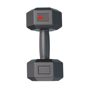 李宁哑铃青少年健身家用5kg10学生男士六角俯卧撑儿童小运动器材