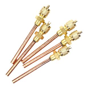 瑞士威科REFCO针阀R22/R410A充氟针阀 冷煤充注阀 空调加氟单向阀