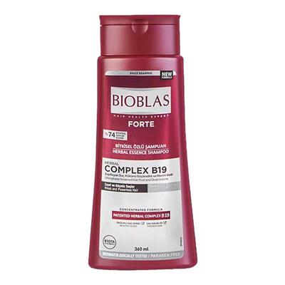 BIOBLAS欧柏意草本洗发水减少掉发柔韧发丝适合头皮敏感者360ml