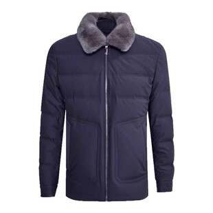 梦特娇[水貂毛领/可卸内胆]尼克服秋冬季男士羽绒外套2440580NK11