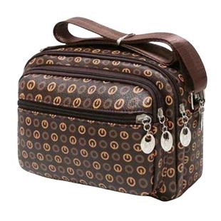 中老年女士妈妈包PU妇女包斜挎多层防水买菜特价生意收钱包手机包