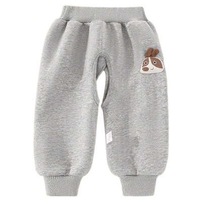 婴儿开裆裤长裤秋冬季保暖