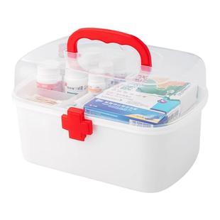 医药箱家庭学生宿舍常备药医疗箱急救药物药品收纳盒家用保健药箱
