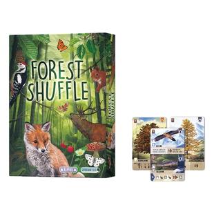 森森不息桌游卡牌Forestshuffle基础全扩展卡牌森林不息休闲聚会