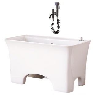 阳台拖把池特大号超长池陶瓷家用洗超大号洗拖布池墩布池卫生间