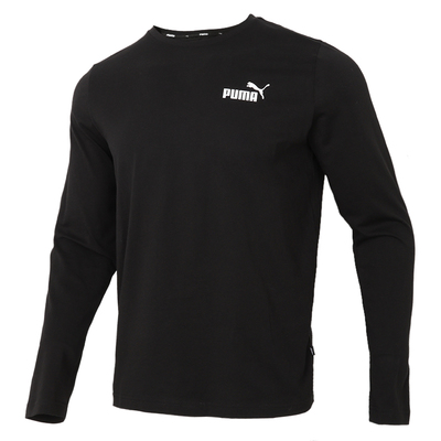 PUMA彪马旗舰店长袖T恤男2025新款薄款打底衫男士套头衫运动服