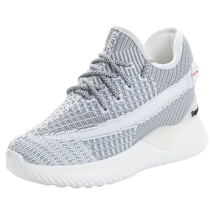 8cm内增高女鞋轻便网面椰子鞋2026新款春夏休闲运动鞋透气不累脚