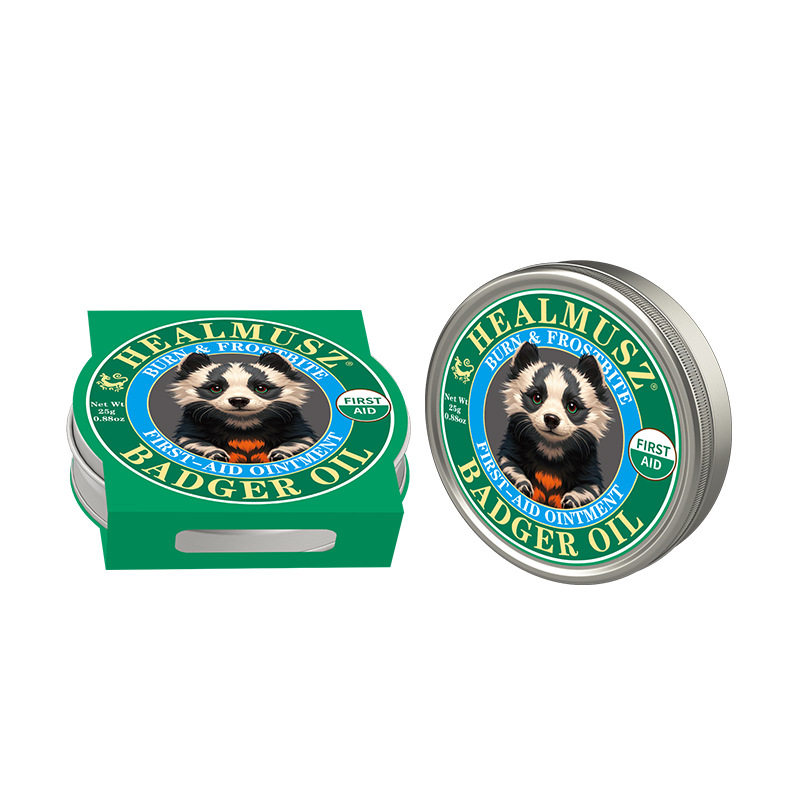 HEALMUSZ獾油烧伤冻伤膏25g*4罐