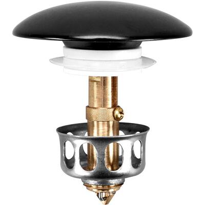 脸池塞子配件按压式翻板盖下水器