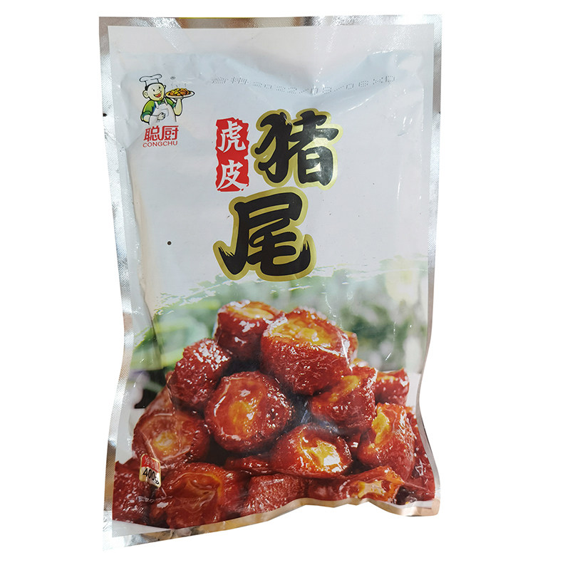 聪厨虎皮猪尾400g私房菜免切卤猪尾巴酒店半成品冷冻食材餐饮商用