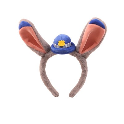 朱迪兔子警官儿童表演拍照头箍