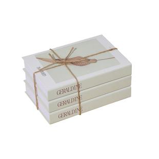 简约假书摆件装饰书仿真书ins风轻奢样板房拍照道具书盒子装饰品