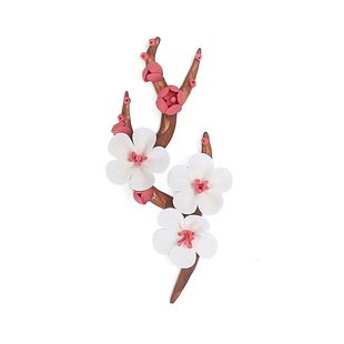 手工摆件手捏花禅意茶道茶艺茶台茶桌上的摆件茶具配件摆设小饰品